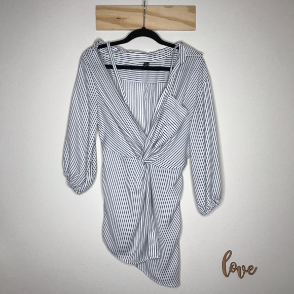 Windsor White Stripe Blouse - Picture 1 of 5